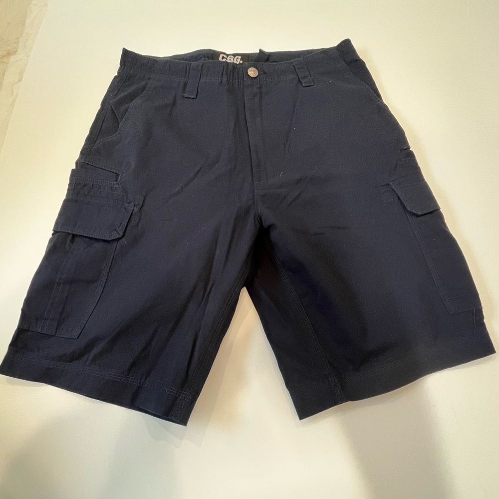 CSG Champ’s Sporting Goods Men's Navy Cargo Shorts Size 34